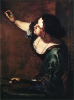 Potret diri sebagai Alegori Lukisan