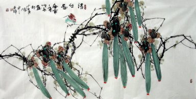 Loofah - la pintura china