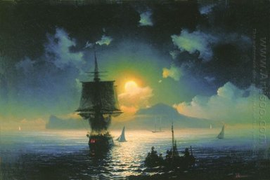 Lunar Nacht op Capri 1841
