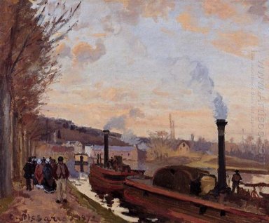 O Seine em Port Marly 1872