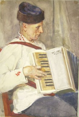 Lettiske Accordionist