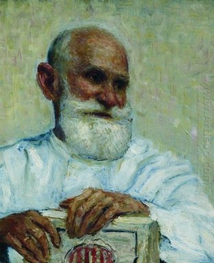 Portrait Of The Fisiolog Ivan Petrovich Pavlov 1924