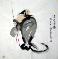 Damo - Peinture chinoise