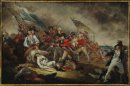 La muerte de general Warren en la batalla de la colina de arcón