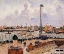 l'intérieur port du Havre 1903