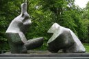 Deux Piece Reclining Figure n ° 5