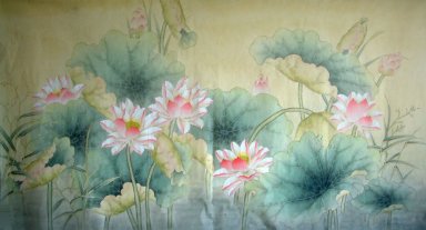 Lotus - pintura china