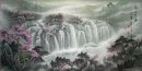 Wasserfall - Chinesische Malerei