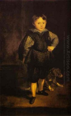 retrato de filippo cattaneo hijo de marquesa elena grimaldi 1623