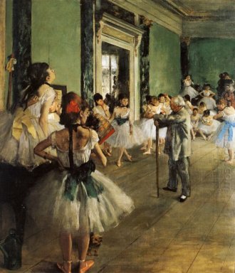 la classe de danse 1874