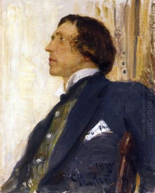 Porträt von Nikolai Evreinov 1915