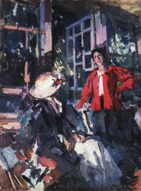 At The Window 1919