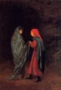 Dante e Virgilio all'ingresso dell'inferno 1858