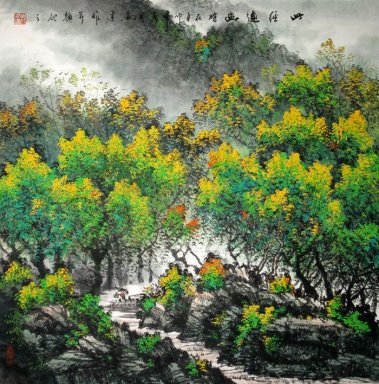 Arbres - Peinture chinoise