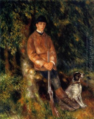 Alfred Berard und sein Hund