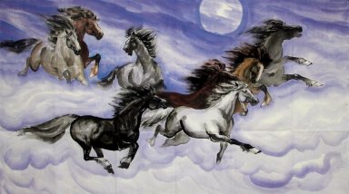 Horse - Pittura cinese