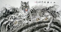 Tijger-Ink - Chinees schilderij