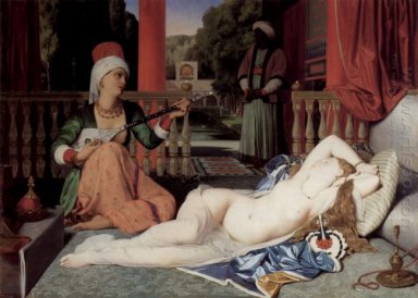 Odalisque Med Slave 1842