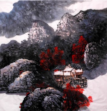 House - Chinese Painting