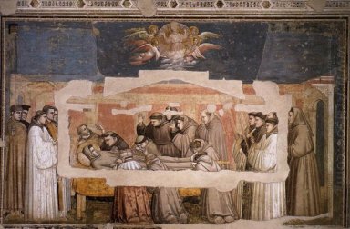 La muerte de St Francis 1325