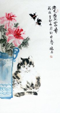 Cat - la pintura china