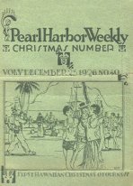 Manookian omslag för "Pearl Harbor Weekly", December 1926