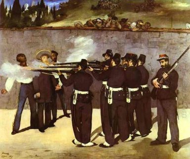 L\'esecuzione di Massimiliano imperatore del Messico 1868