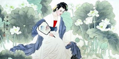 Beautiful Lady - la pintura china