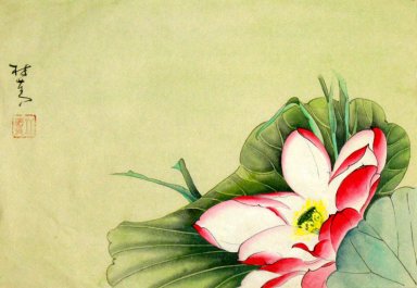 Lotus - peinture chinoise