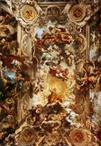 Allegorie van Divine Providence en Barberini Power