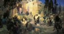 Sebuah Penggambaran Of Yesus Dan Perempuan Yang Berzina 1888