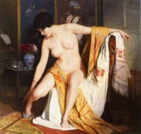 Desnudo en un interior