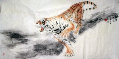 Tiger - la pintura china