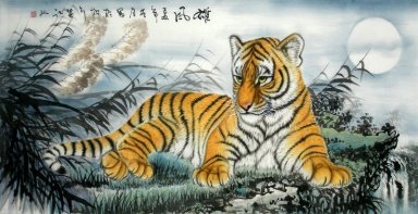 Tiger - la pintura china