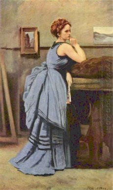 La femme en bleu 1874
