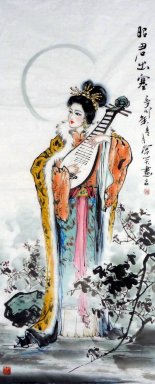 Ван Zhaojun - китайской живописи
