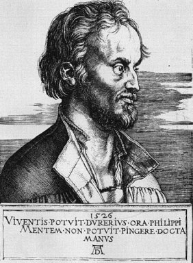 Портрет Филиппа Меланхтона 1526