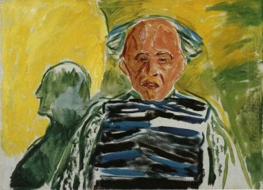 Self Portrait Dengan Striped Pullover 1944