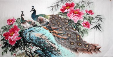 Peacock - Pintura Chinesa