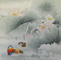 Mandarin foncé - Peinture chinoise