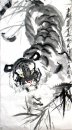 Tiger - Lukisan Cina