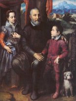 Ritratto di famiglia, Minerva, Amilcare e Asdrubale Anguissola