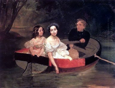 Self Portrait Dengan Baroness Ye N Meller Zakomelskaya Dan A Gir