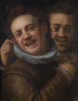 Due uomini che ridono (doppio autoritratto)