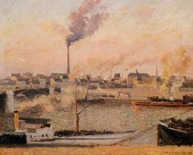 Saint Sever Rouen matin cinq heures 1898