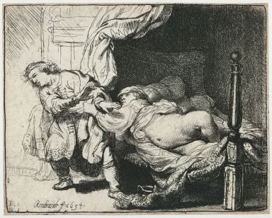 Joseph en Potiphar vrouw 1634