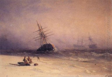 El naufragio en Mar del Norte 1875
