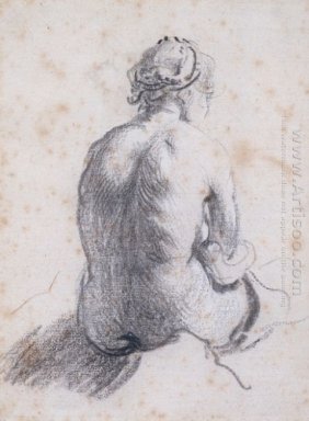 L\'étude d\'une Femme nue vue de dos 1634