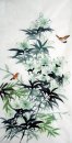 Birds & Bunga - Lukisan Chiense