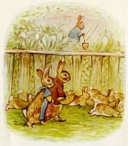 Benjamin en Flopsy Bunny